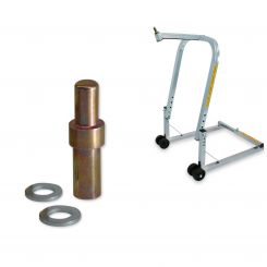 Lenkkopf - Aufnahmebolzen für Front-Montageständer 