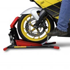 Radklemme/-Radwippe "PROFI-LINE" inkl. Standfuß für 10-21 Zoll Räder 