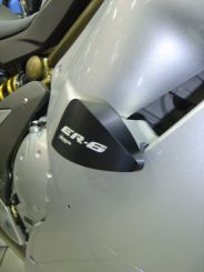 Sturzpads für Kawasaki ER6F Crash Pad's / Slide Protector / New Design-Version 