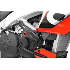 Sturzpads für Aprilia Tuono V4 Crash-Pad / Slide Protector / New Design-Version 