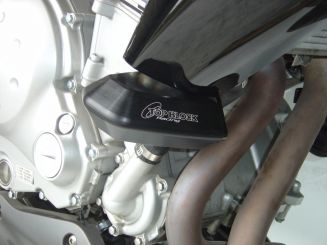 Sturzpads für Kawasaki ER6N Crash Pad's / Slide Protector / New Design-Version 
