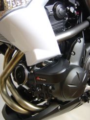 Sturzpads für Kawasaki ER6N Crash Pad's / Slide Protector / New Design-Version 