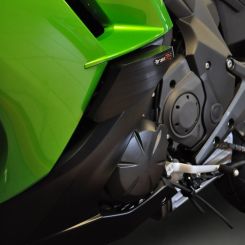 Sturzpads für Kawasaki ER6F Crash Pad's / Slide Protector / New Design-Version 