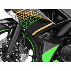 Sturzpads für Kawasaki Ninja 650 Crash Pad's / Slide Protector / New Design-Version 