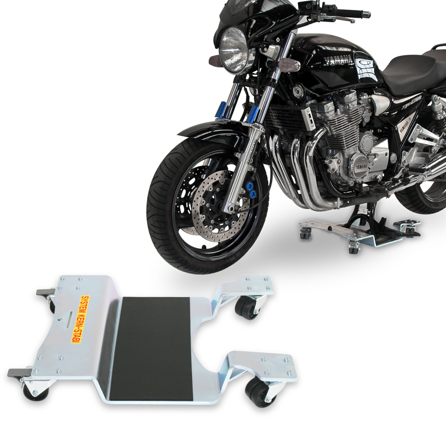 Motorrad Rangierhilfe für Zentralständer Honda VFR 800/ F Rangierplatte 