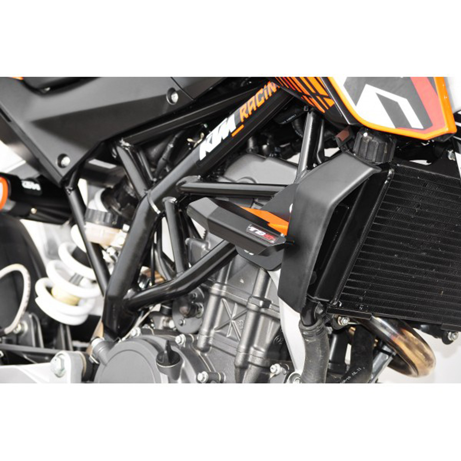 Crashpads zum Aufziehen für die Vorder Schützer für DUKE 390 2013-2015 und DUKE 125/200 und Hinterräder von Motorrädern