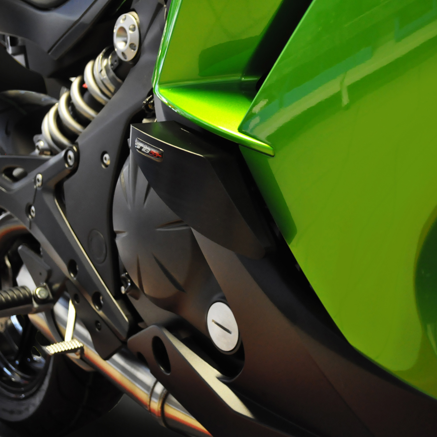 Sturzpads für Kawasaki ER6F Crash Pad's / Slide Protector / New Design