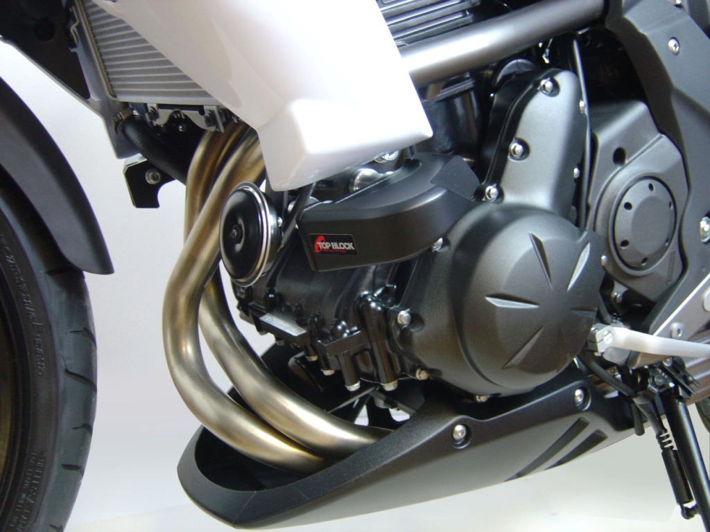 KERNSTABI Motorradtechnik Sturzpads für Kawasaki ER6N Crash Pad's / Slide Protector / New