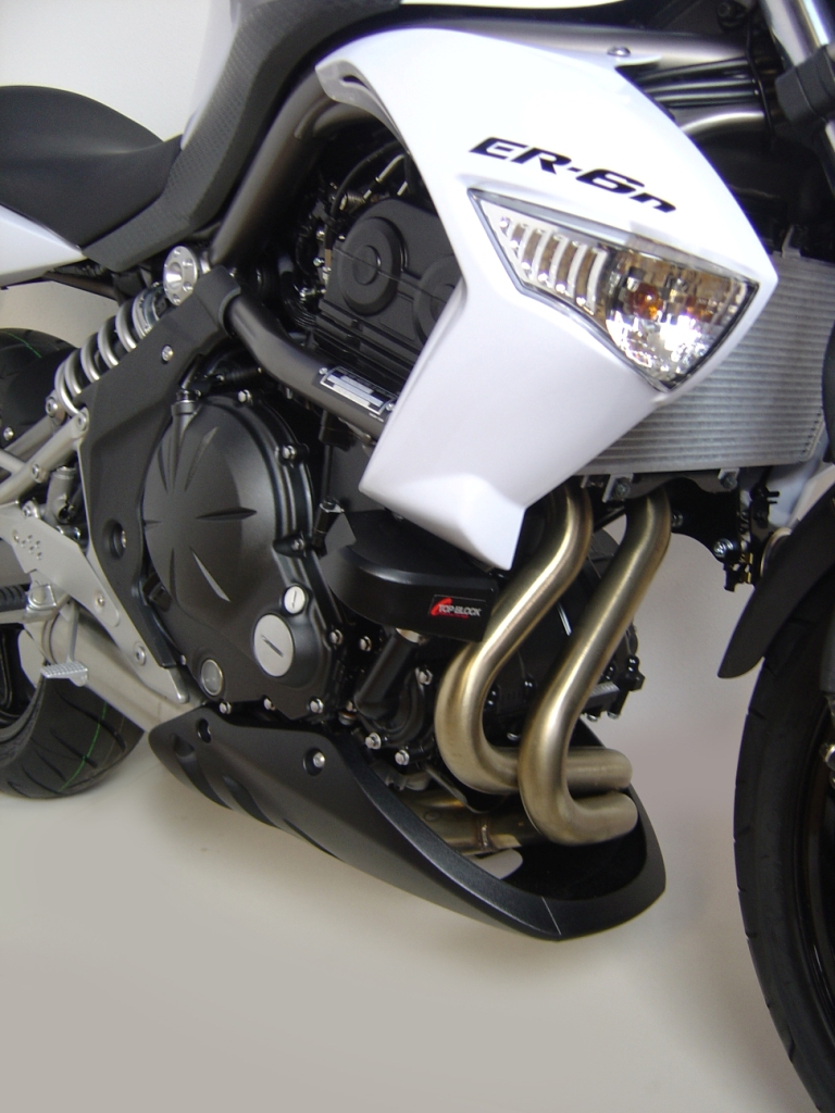 KERNSTABI Motorradtechnik Sturzpads für Kawasaki ER6N Crash Pad's