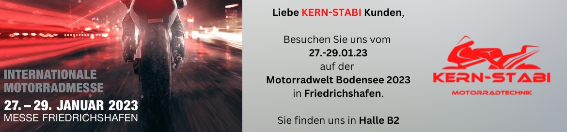 Kern-Stabi Montageständer Motorradwelt Bodensee 2023